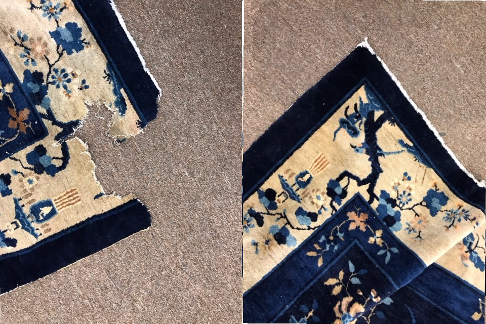 Silkco repair sample